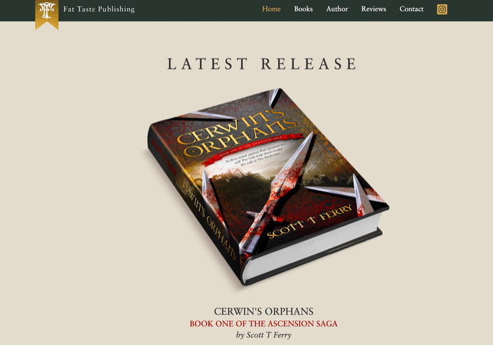 Scott T Ferry Author screenshot