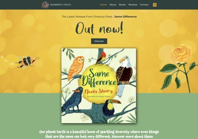 Diversity Press screenshot