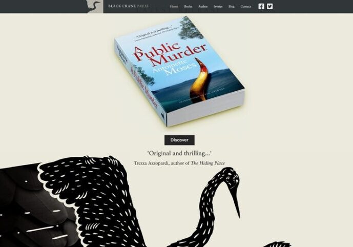 Black Crane Press screenshot