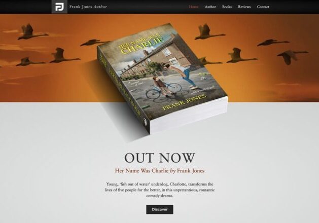 Frank Jones Author screenshot